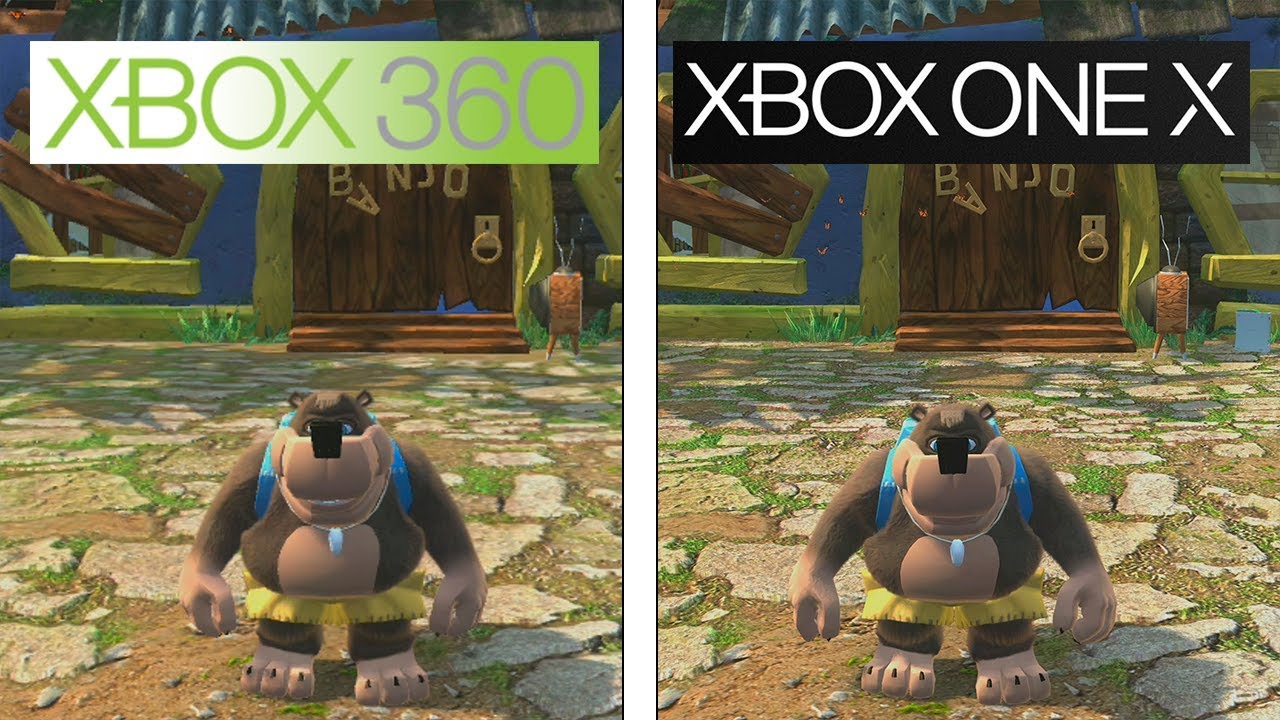 Banjo Kazooie Nuts  Bolts  ONE X vs 360  4K Graphics Comparison