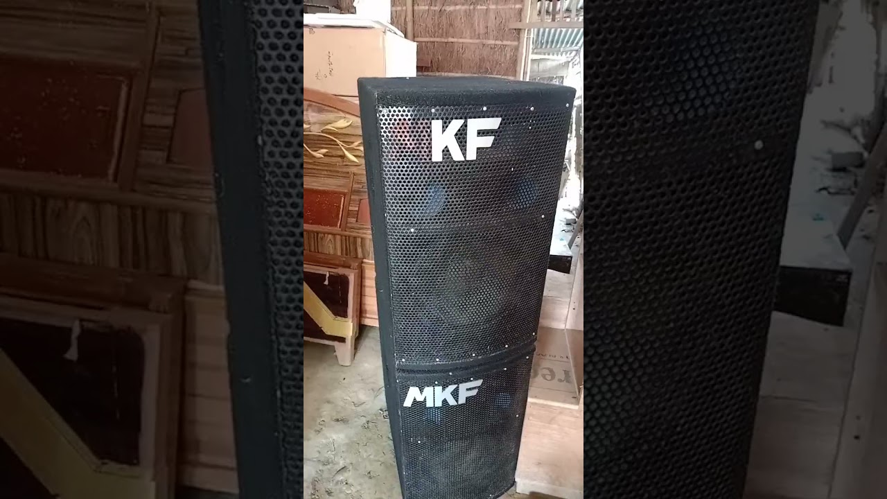 double 12,bass cabinet dismantle and new modified