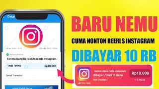 CUMA NONTON VIDEO REELS INSTAGRAM - CARA MENDAPATKAN UANG DARI REERLS INSTAGRAM 2026 