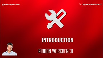 Introduction to Ribbon Workbench