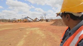 The Washing Plant at Maninge Nice, Montepuez, Mozambique
