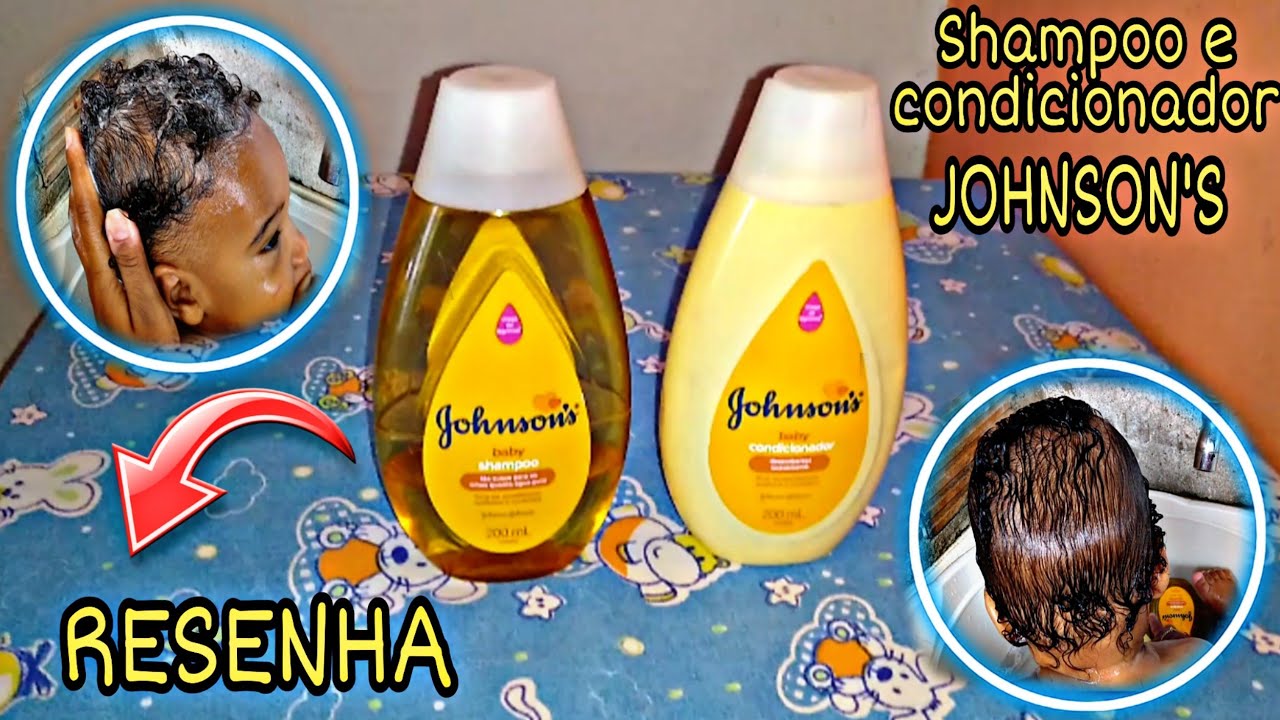 SHAMPOO E CONDICIONADOR JOHNSON'S