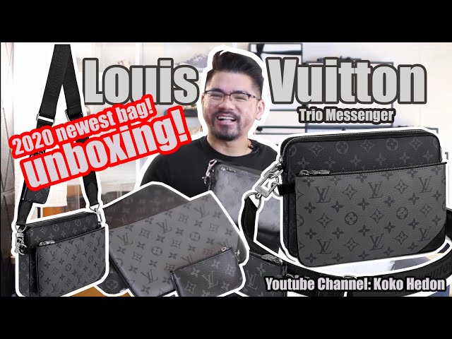 FAKE VS REAL - MENS LOUIS VUITTON TRIO MESSENGER BAG - SIDE BY