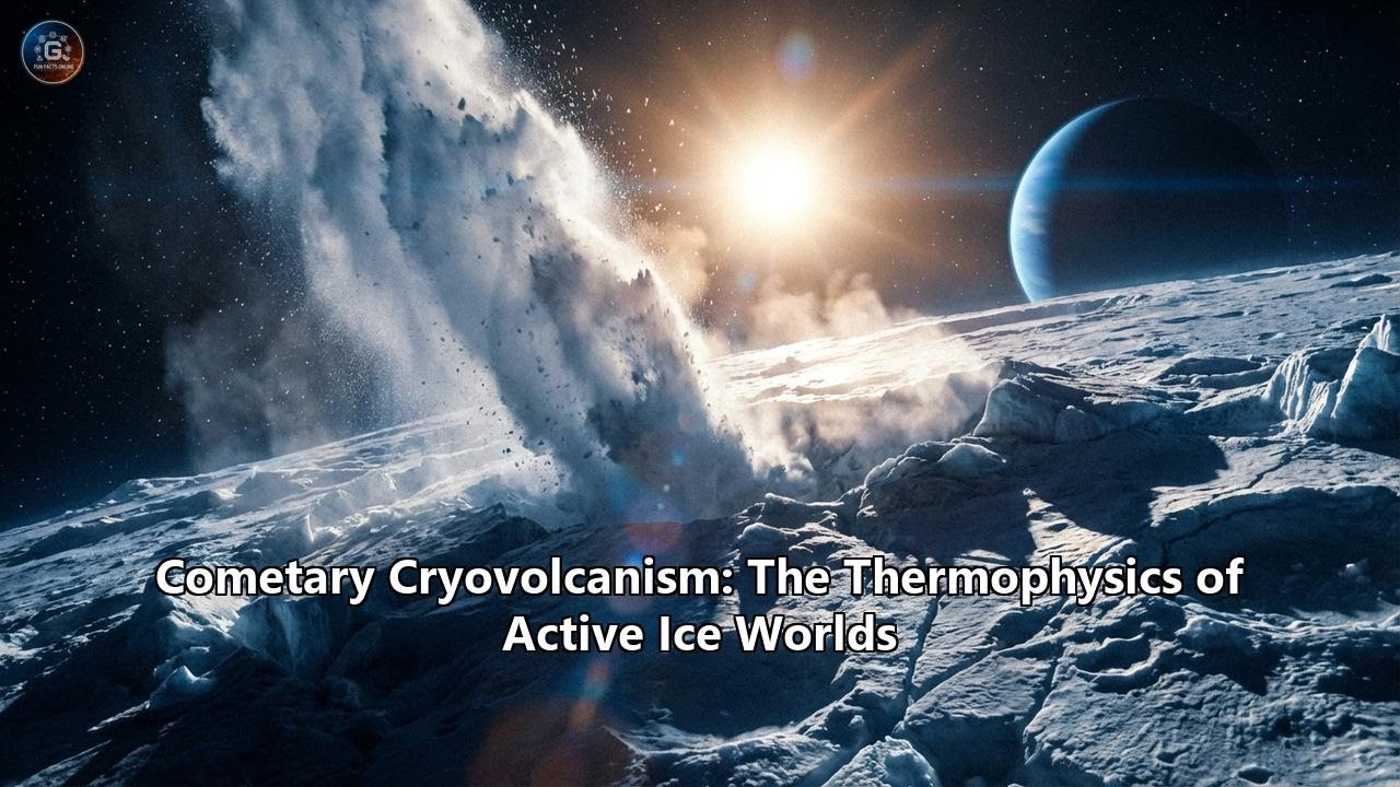 Cometary Cryovolcanism: The Thermophysics of Active Ice Worlds