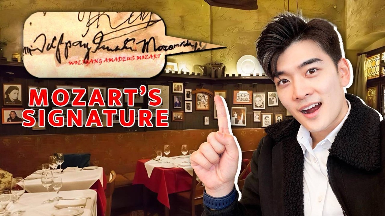 We Found Mozart’s Signature in Vienna’s Oldest Restaurant 🇦🇹 | Shen Yun Dancers' Tour Vlog