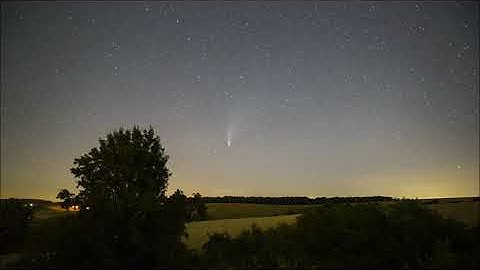 Comet NEOWISE C/2020 F3 July 2020 [Amazing Planet Timelapse] Zeitraffer Komet