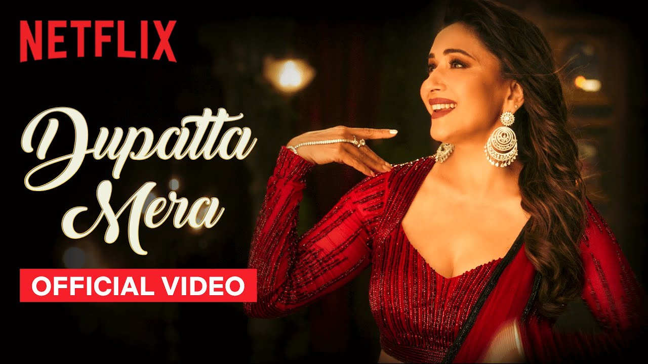 Dupatta Mera Official Music Video  Madhuri Dixit  The Fame Game  Netflix India