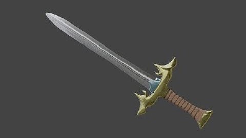 Medieval Sword Animation - Blender 3.0