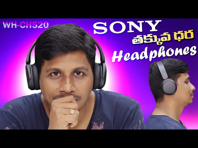 Sony WH-CH520 Wireless On-Ear Bluetooth Headphones Unboxing & Review, sony ch520 - Vimarsana News