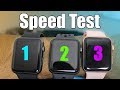 Apple Watch Series 3 vs Series 2 & 1 (Which is the best choice) Speed Comparisons And Review