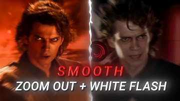 Smooth zoom out + White flash tutorial | Alight motion Tutorial (+Preset)