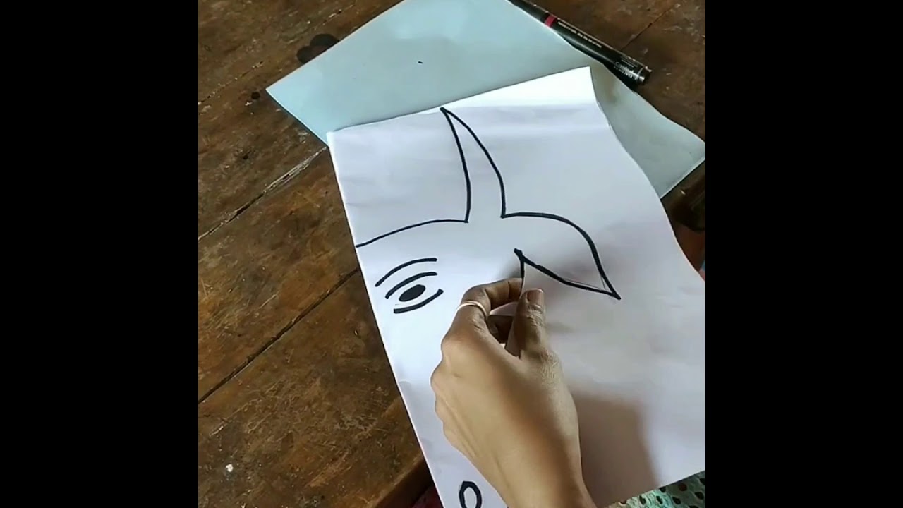 How make animal mask (ox) 🐂
