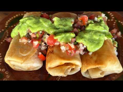 Receta Facil, Sabrosa y Economica, Receta de Chimichangas