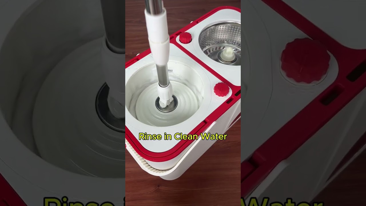 Get wise about cleaning - choose our RinseWise spin mop for a more efficient clean. 