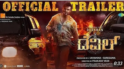 THE DEVIL - OFFICIAL trailer | darshan , Rachana rai | prakash V | Darshan New Film