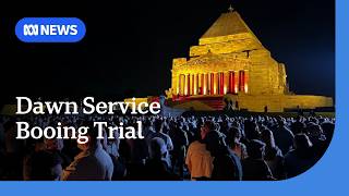 Four men go on trial for booing Welcome to Country at 2025 dawn service | ABC NEWS