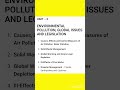 #enviromentalstudies #bcom #sem2 #ytshorts #syllabus #osmaniauniversity #evs