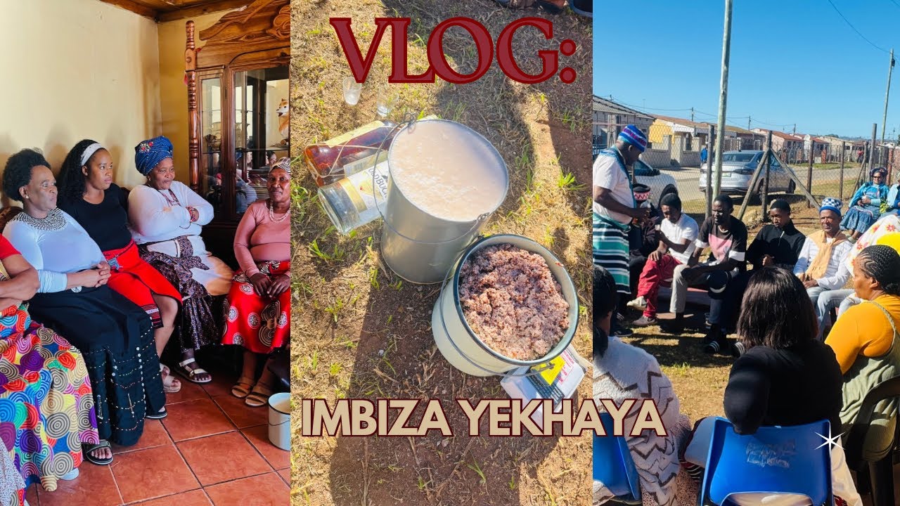 VLOG: IMBIZA YEKHAYA | XHOSA TRADITIONAL CEREMONY