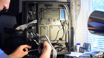 Upgrading My Case! - Fractal Design Define C TG and Custom Cable Extensions!