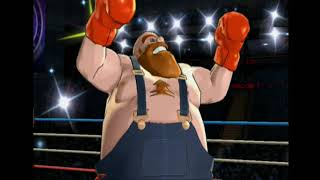 Bear Hugger Contender Fight - Punch-Out Wii