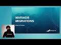 MariaDB Migrations