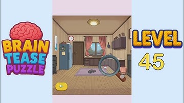 Brain tease puzzle level 45 Walkthrough Solution