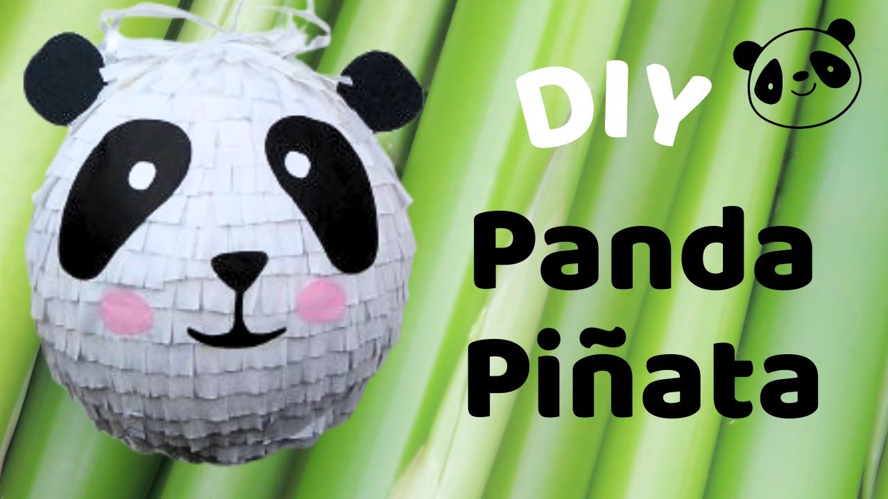 Panda Pinata. DIY Pinata 🎊🐼😀 YouTube