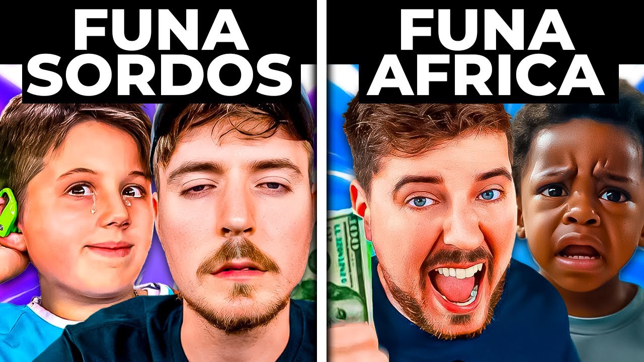 TOP 5 FUNAS RIDICULAS DE MR BEAST