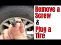 I Plugged a Tire