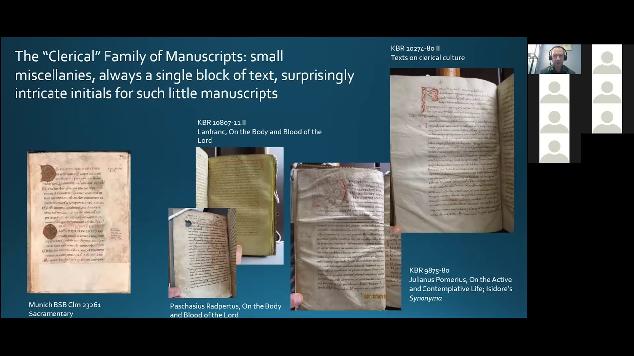 Jay Diehl: "Priestly Education as Monastic Reform: The Culture of Writing at St-Laurent de Liège"