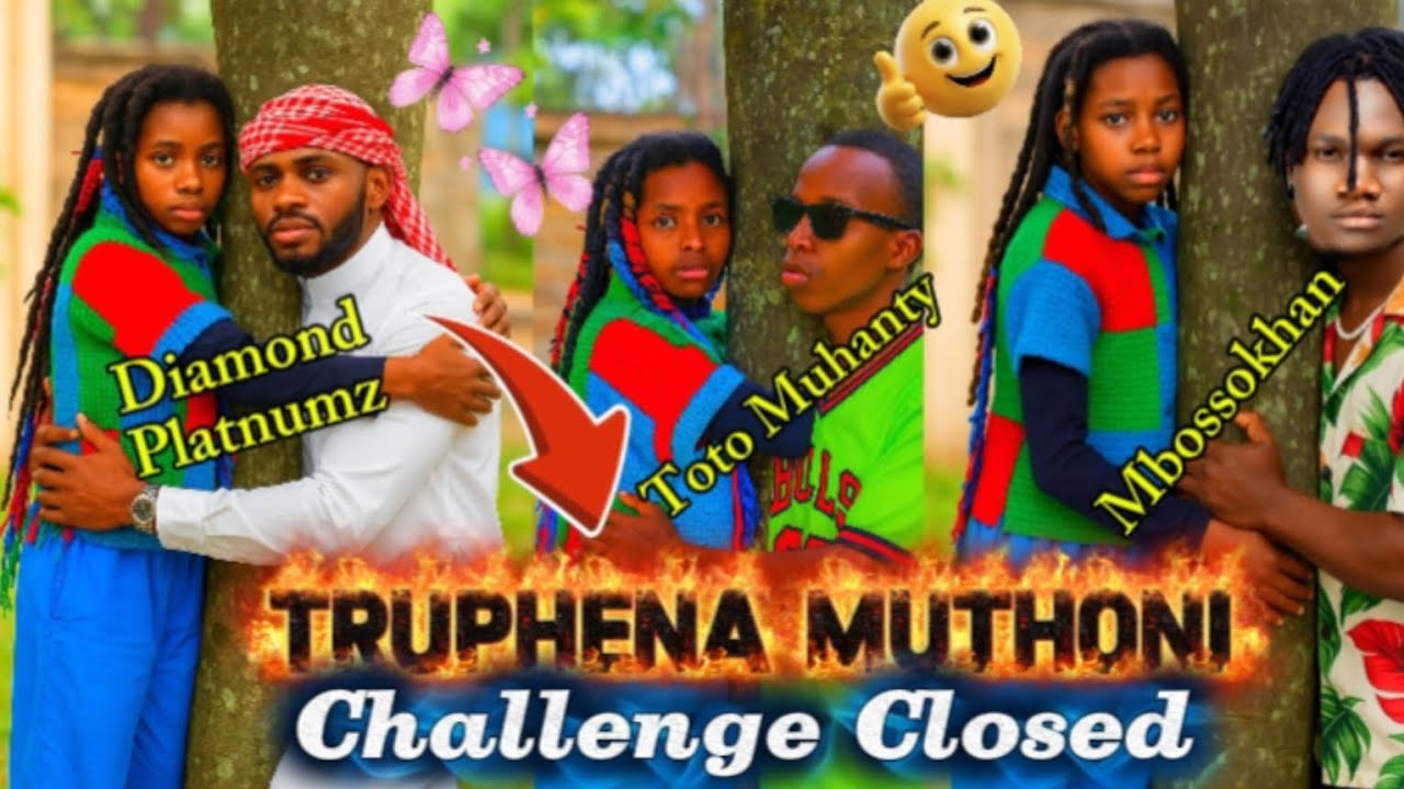 Truphena Muthoni hugging tree record breaking Challenge Closed by Tanzanian artist Diamond & Mbosso 