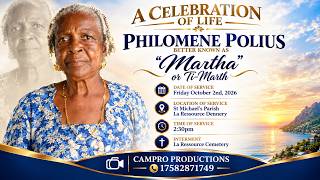 Funeral Service of the late Philomene Polius