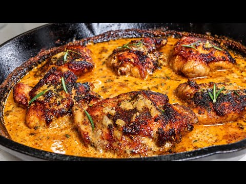 VIRAL Chicken au Poivre | Creamy Peppercorn Chicken Recipe