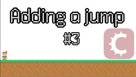 Stencyl:Adding a jump to our game