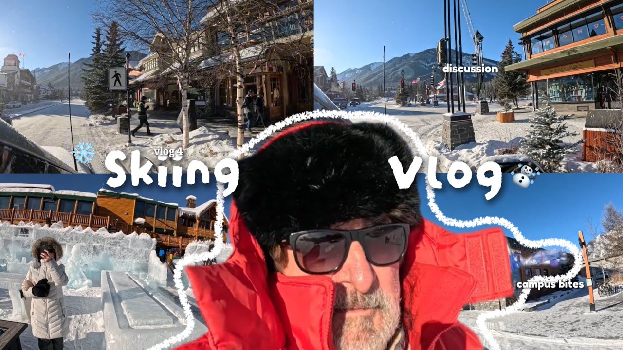 VLOG #4 | Skiing Banff Alberta 