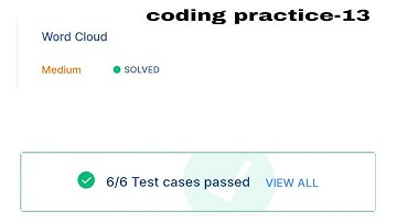 Coding Practice - 13||javascript||Word Cloud||Answer|| CCBP||