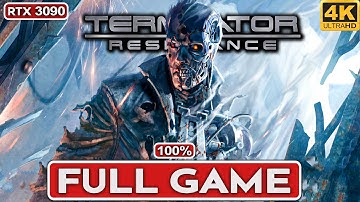 TERMINATOR RESISTANCE Gameplay Walkthrough FULL GAME [4K 60FPS PC RTX 3090] - No Commentary