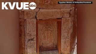 Egyptian archaeologists uncover tomb sealed for more than 1,700 years