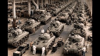 Germany Built 1,347 Tiger Tanks — America Rolled Out 49,234 Shermans
