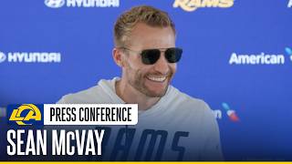 Sean McVay Talks Aaron Donald’s Timeline, 53-Man Roster Decisions, Excitement for Australia & More