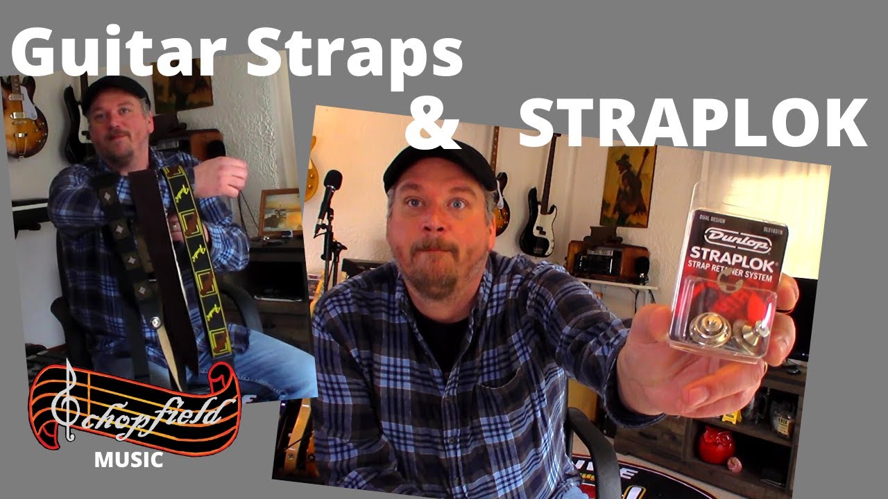 Guitar Straps & the STRAPLOK SYSTEM