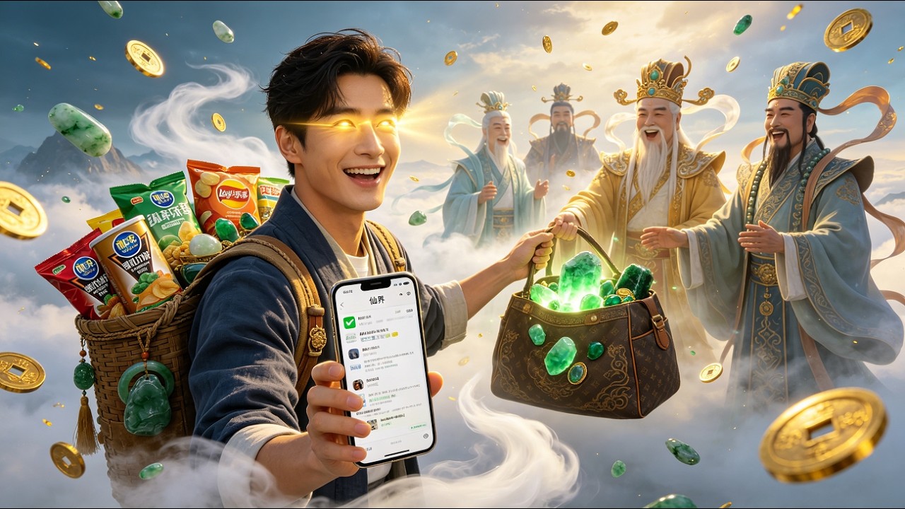 落魄仲介加仙界微信，逆襲成商界大佬