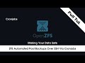 Automated ZFS Pool Backups Over SSH Via Cronjobs