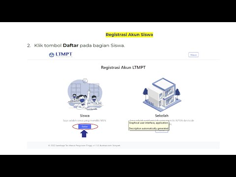 REGISTRASI AKUN SISWA DI LTMPT