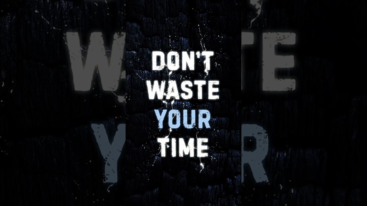 Every second you waste is a chance you lose.😭 focus strategy ☠️