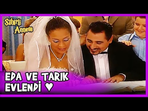 Eda ve Tarık EVLENDİ ♥ - Sihirli Annem 23. Bölüm