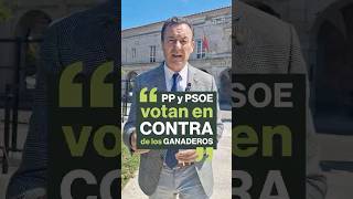 SECTOR PRIMARIO: El PP de Buruaga y el PSOE de #Cantabria votan en contra de ganaderos #Mercosur