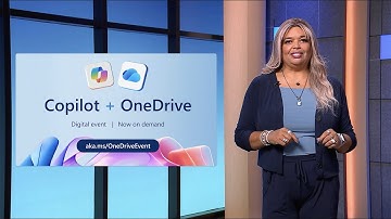 Now on demand | Copilot + OneDrive digital event