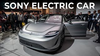 CES 2020 - Sony Electric Car Vision-S