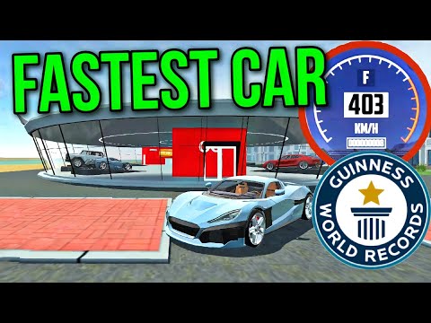 Fastest Car in Car Simulator 2